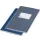 Kasboek Djois Atlanta 210x165mm 192blz 1 kolom harde kaft blauw