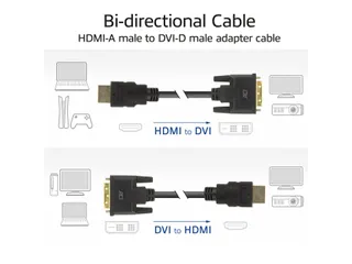 Adapterkabel ACT HDMI-A male naar DVI-D male 1 meter - 5