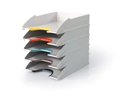 Brievenbakjes Varicolor Mix Tray Set A4 5 stuks