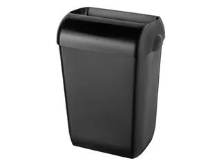 Afvalbak Zwart 43 Liter Half Open - 1