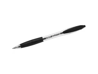 Balpen Bic Atlantis classic grip clic medium zwart - 4