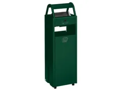 Combi-Asbak 5/35 liter Groen 960x300x250 Overkapping Verzinkt