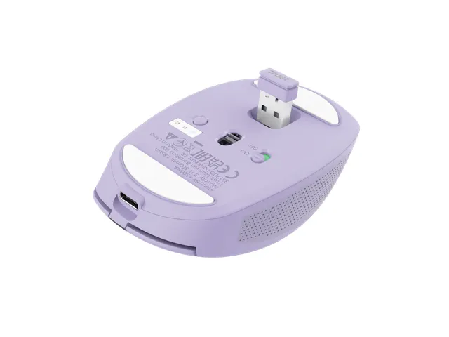 Ozaa Compact Draadloze Muis Paars