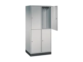 grootvolume garderobekast,HxBxD 1950x820x600mm,2x2vak.,vak B 360mm - 1