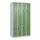 dubbeldekse locker,HxBxD 1850x1000x500mm,4x2vak.,vak B 250mm