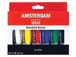 Acrylverf Tube Van 20 Ml, Etui Van 6 Tubes