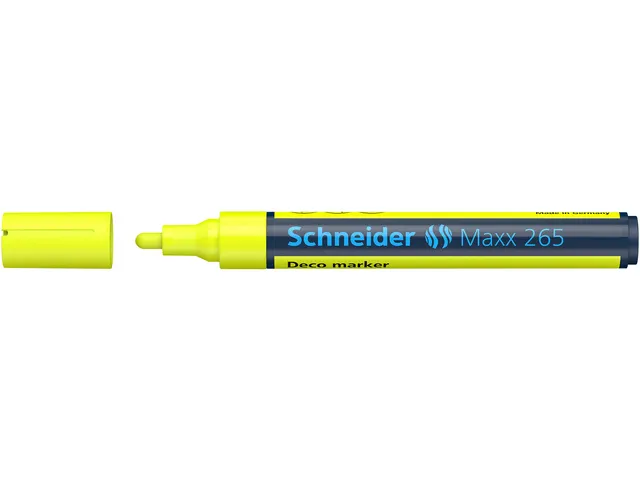 Krijtmarker Schneider Maxx 265 geel