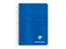 Carnet de notes Clairefontaine 95x140mm ligné spirale 180 pages assor