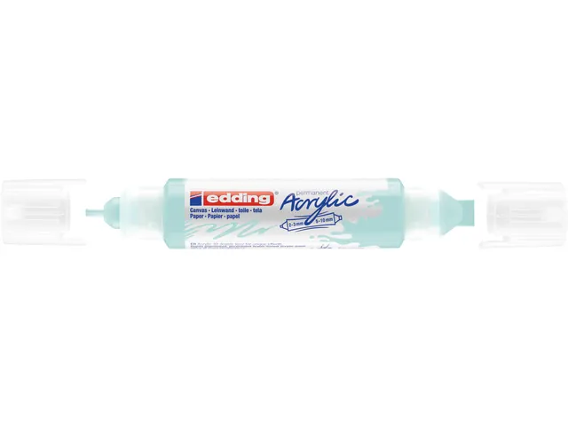 Acrylmarker edding e-5400 3D double liner pastel blauw
