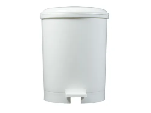 Pedaalemmer CEP 20 liter wit met soepel voetpedaal