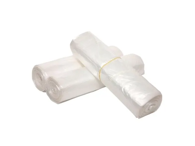 Pedaalemmerzakken 20 Liter 10 micron HDPE Transparant 50x55cm