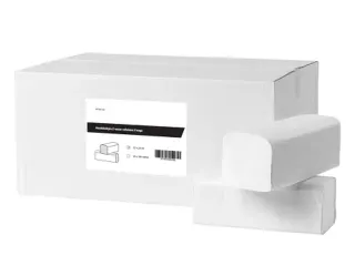 Handdoekjes Z-vouw cellulose 2-laags wit 21x24 cm Pallet 36 Doos - 2