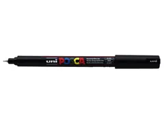 Verfstift Posca PC1MR Extra Fijne punt 0,7mm Zwart