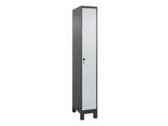 locker voor scheiding van kleding,HxBxD 1950x300x500mm,1vak