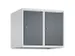 opzetkast,v. locker,2vak.,vak B 300mm,HxBxD 500x600x500mm,cilinderslot