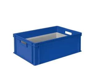 Euronorm-stapelbak,m. isoleerbox,HxLxB 220x600x400mm,44,5/20,4l,HDPE - 3