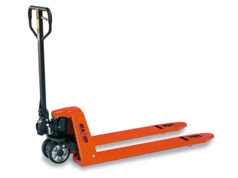 Palletwagen Extra Laag 2t L 1505mm Zwenk-/vorkwielen Pu Vork 1150mm