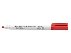 whiteboardmarker Lumocolor Compact rood 2mm