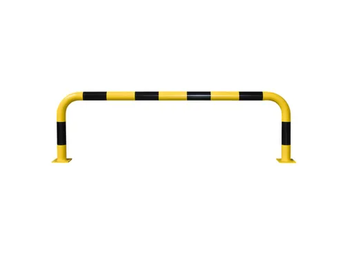 aanrijdbeschermingsbeugel,v. binnen,HxB 350x2000mm,staal,geel/zwart