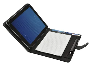 DESQ Schrijfmap voor tablet 7-10,4 inch met sluitclip Zwart - 8