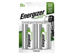Batterij oplaadbaar Energizer 2x D 2500mAh