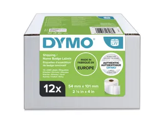 Etiket Dymo 13186 Labelprint 54x101mm Eco Voordeelverpakking S0722420 - 10