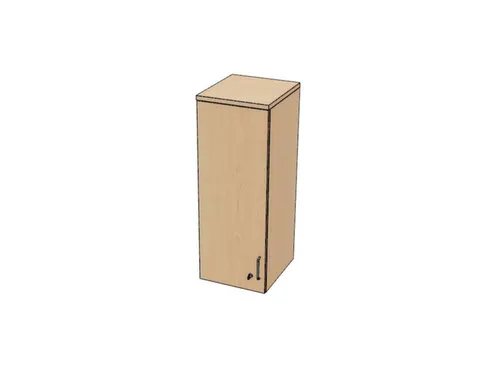 opzetkast v. kast met openslaande deuren NE-esdoorn 1070x400x445mm