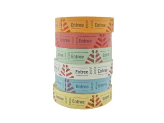 Entreebewijs Combicraft nummering 1-1000 blauw 1000 stuks - 4
