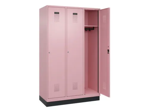 locker,HxBxD 1950x1200x500mm,3vak,vak B 400mm,cil.-slot,sokkel