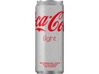 Coca-Cola Light frisdrank, sleek blik van 33cl x24