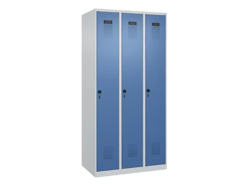 locker voor scheiding van kleding,HxBxD 1850x900x500mm,3vak