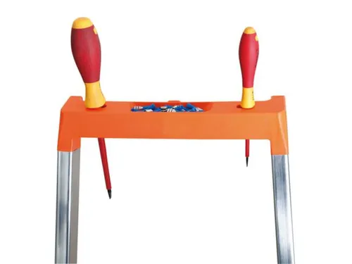 Lichte Boktrappen Aluminium 6treden Platform 25x25cm H 1,25m