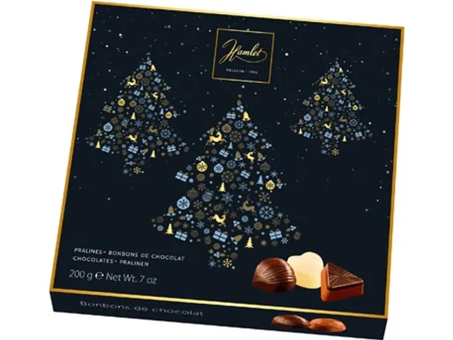 Hamlet Chocolade Kerstboom Belgische pralines 200 g