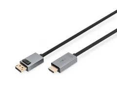 4K DisplayPort-adapterkabel DP HDMI Type A 3m Met LED