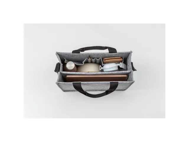 Bureau Tas Hybride werken Classic M lichtgrijs M 360x280x150mm