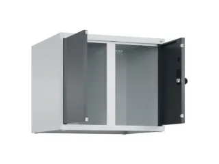 opzetkast,v. locker,2vak.,vak B 300mm,HxBxD 500x600x500mm,vleugeldeur - 2