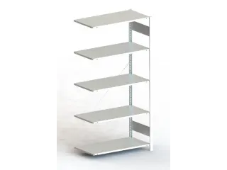 Werkplaats Inhaakstelling Aanbouwveld Hxbxd 2000X1006X536Mm 5Legborden - 1