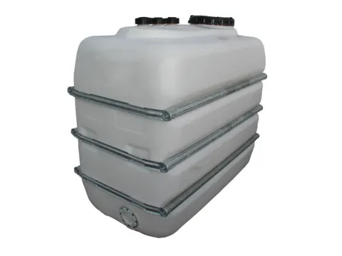 Opslagtank Ruimtebesparend Pe Hxlxb 1650X1870X1000Mm 2500 Liter Wit