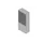 Vitrinekast 2000X900X450Mm Glazen Deuren 4Xhouten Vloer Aluminium Grij