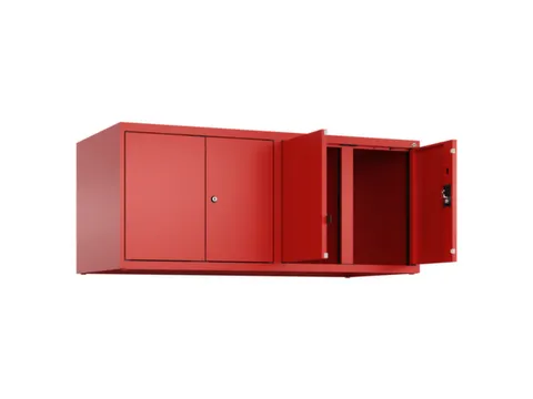opzetkast,v. locker voor scheiding van kleding,4vak.,vak B 300mm