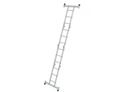 multifunctionele vouwladder,4x3,sporten,balk L 3,65m,aluminium