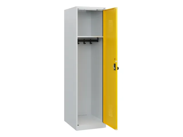 schoollocker,HxBxD 1530x400x500mm,1vak,vak B 400mm,draaigrendel