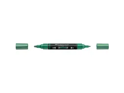 Acrylmarker Faber-Castell Multimark 295 green metallic