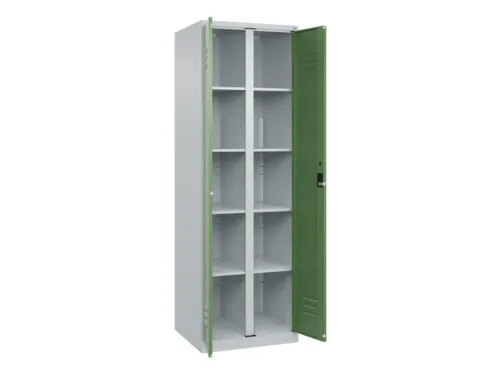 wasgoedverdeelkast,HxBxD 1850x600x500mm,vak B 300mm,cilinderslot
