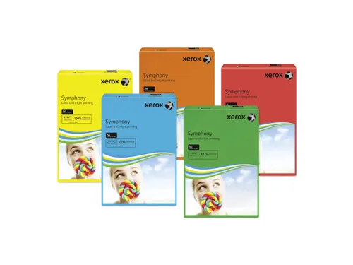 Papier Xerox 003R93954 Symphony Papier A4 Rood 80 Gram 500 Vel