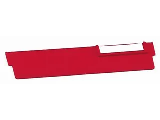 Diepteverdeler Voor Stellingbak B 240Mm H 65Mm Rood - 1