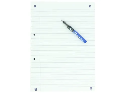 Cursusblok Oxford School A4 2-gaats lijn 100vel assorti