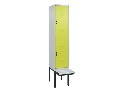 Dubbeldekse dekenkist,HxBxD 2120x400x815mm,1x2vak.,vak B 400mm