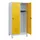 schoollocker,HxBxD 1630x800x500mm,2vak,vak B 400mm,draaigrendel,voeten
