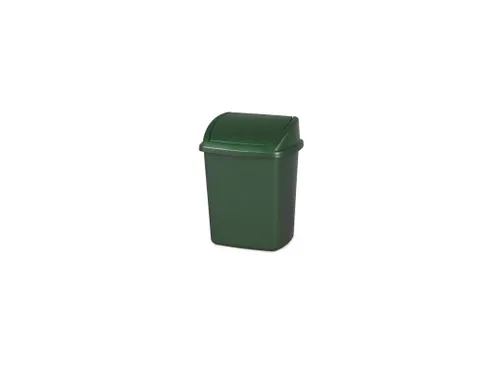 Afvalbak met Swing deksel 8 Liter Groen